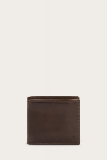Frye Logan Billfold - Dark Brown - Click Image to Close