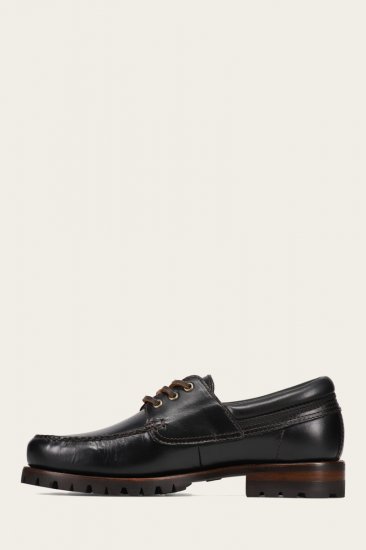 Frye Hudson Campmoc Lug - Black - Click Image to Close