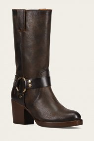 Frye Jean Harness - Chocolate