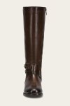Frye Melissa Belted Tall Wide Calf - Chocolate