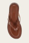 Frye Maya Buckle Thong Sandal - Cinnamon
