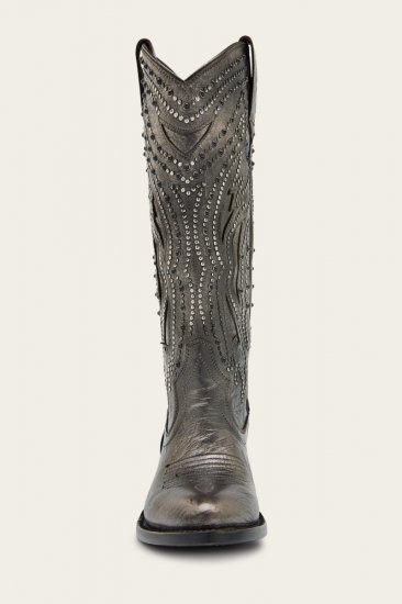 Frye Shelby Studded - Dark-pewter - Click Image to Close