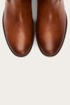 Frye Melissa D Ring Tall Wide Calf - Caramel