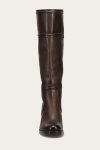 Frye Jean Tall Pull On Wide Calf - Chocolate
