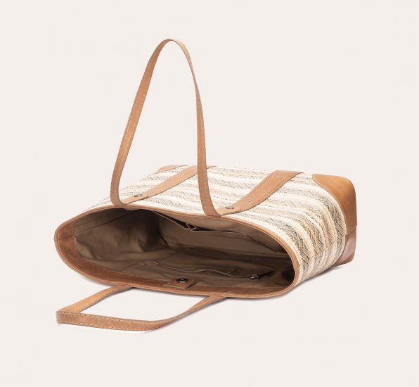 Frye Melissa Straw Shopper - Melissa Straw Shopper - Click Image to Close
