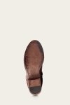 Frye Carson Piping Tall - Redwood
