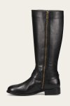 Frye Melissa Belted Tall Wide Calf - Black