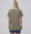 Frye Rolled Cuff Graphic Tee - Rolled Cuff Graphic Tee