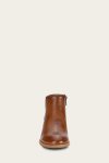 Frye Carson Piping Bootie - Caramel