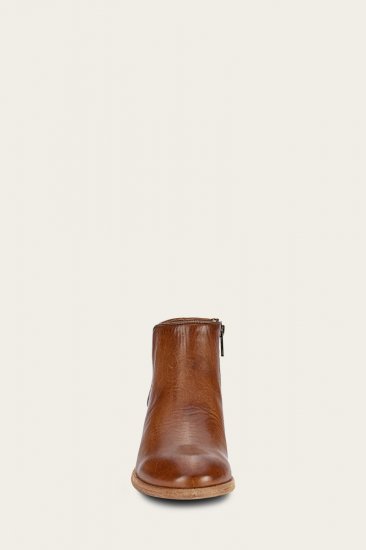 Frye Carson Piping Bootie - Caramel - Click Image to Close