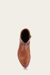 Frye Billy Inside Zip - Caramel