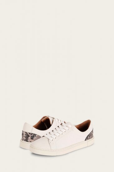 Frye Ivy Low Lace - Powder-white-multi - Click Image to Close