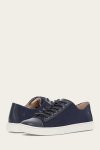 Frye Ivy Canvas Low Lace - Navy