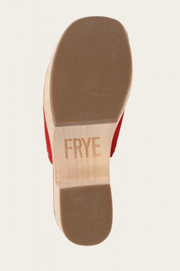 Frye Hazel 2 Slide - Red - Click Image to Close