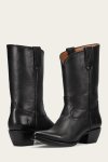 Frye Sacha Mid Pull On - Black