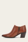 Frye Sara Western Shootie - Cinnamon