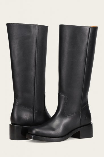 Frye Campus 14L Wide Calf - Black - Click Image to Close