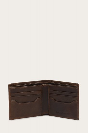 Frye Logan Billfold - Dark Brown - Click Image to Close