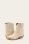 Frye Billy Short - Ivory-embossed-floral