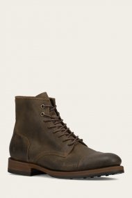 Frye Dylan Lace Up - Walnut