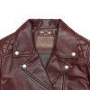 Frye Oxblood Biker Jacket - Frye Oxblood Biker Jacket