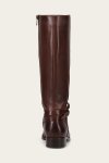 Frye Melissa Belted Tall Wide Calf - Redwood