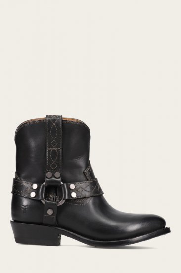 Frye Billy Short Harness - Black - Click Image to Close