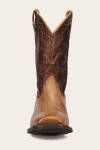 Frye Hauser Logo Stitch - Tan-tobacco