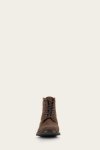 Frye Seth Cap Toe Lace Up - Dark-brown