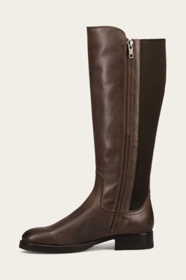 Frye Madison Gore Inside Zip - Dark-grey - Click Image to Close