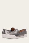 Frye Mia Slip On - Dark-pewter