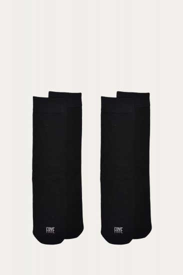 Frye Bamboo Boot Sock 2 Pack - Black - Bamboo Boot Sock 2 Pack - Black - Click Image to Close