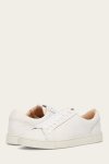 Frye Ivy Court Low Lace Sneaker - White