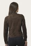 Frye Biker-racer Leather Jacket - Biker-racer Leather Jacket