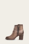 Frye Addie Double Zip - Stone