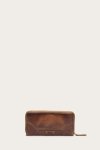 Frye Melissa Zip Around Wallet - Cognac