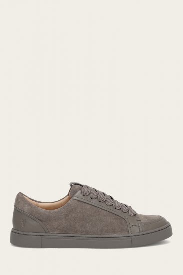 Frye Ivy Court Low Lace Sneaker - Steel - Click Image to Close