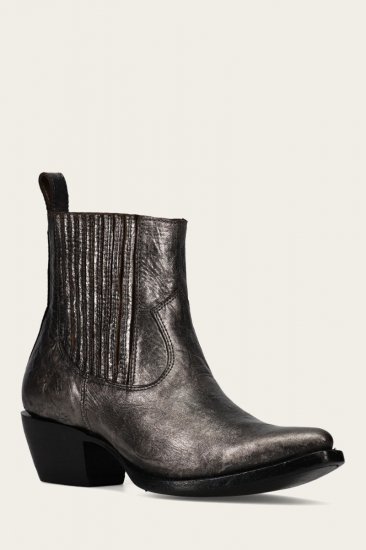 Frye Sacha Chelsea - Dark-pewter - Click Image to Close
