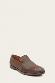 Frye Chris Venetian - Ginger-suede