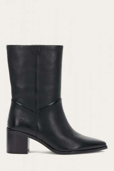 Frye Sadie Softy Mid - Black - Click Image to Close