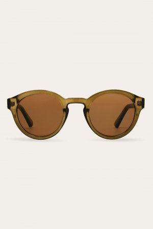 Frye Blake Crystal Green Sunglasses - Blake Crystal Green Sunglasses