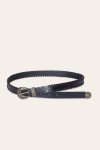 Frye 20mm Belt With 3 Pc Buckle Set & Leather Laced Edge - 20mm Belt With 3 Pc Buckle Set & Leather Laced Edge