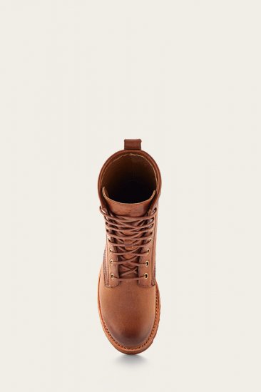 Frye Veronica Combat - Caramel - Click Image to Close