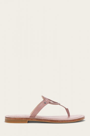 Frye Taylor Logo Sandal - Woodrose - Click Image to Close