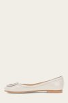 Frye Carson Logo Ballet - Ivory