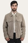 Frye Authentic Suede Trucker Jacket - Authentic Suede Trucker Jacket