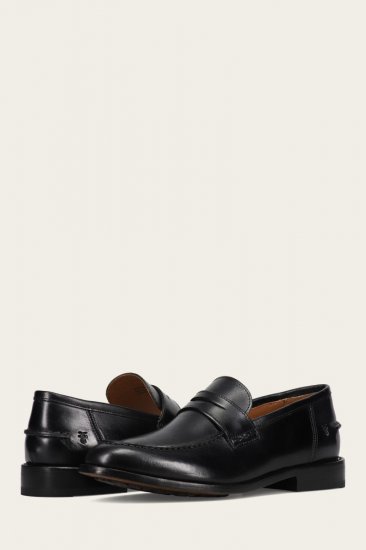 Frye Tyler Penny - True-black - Click Image to Close