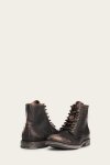 Frye Tyler Lace Up - Antiqued-black