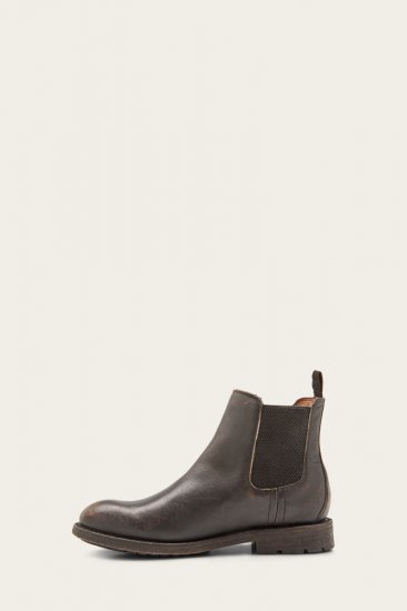 Frye Bowery Chelsea - Antiqued-black - Click Image to Close