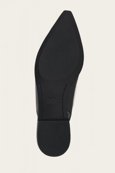 Frye Kenzie Slingback Flat - Black - Click Image to Close